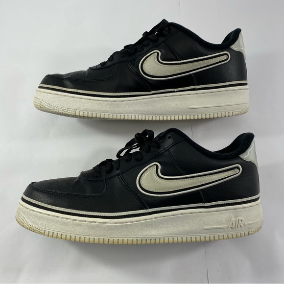 Nike Air Force 1 Other - NIKE AIR FORCE 1 Low 07 LV8 Sport AF1 Black White Men’s 12 AJ 7748-001 Sneakers
